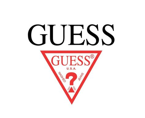 Guess Logo Design, Fashion Vector, Brand Symbols, Guess Logo, Symbol Design, Design Clothes, Youtube Banners, Logo Banners, Marketing Design