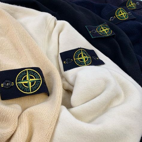 Thrifted.com (@thrifted_com) posted on Instagram: “Get winter ready with our selection of Stone Island knitwear 🐑 Tap to shop!” • Oct 2, 2020 at 8:31am UTC High Fashion, Stone Island Clothing, October 2, Mens Wear, Stone Island, Casual Clothing, New Love, Clothing And Shoes, Chloe