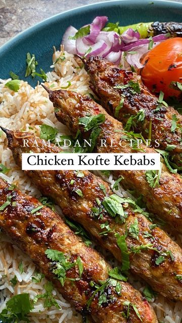 Chicken Ramadan Recipes, Chicken Mince, Turkish Style, Chicken Kebabs, For Ramadan, Ramadan Recipes, Chilli Flakes, Middle Eastern Recipes, Main Courses