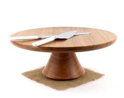 Wooden Cake Stand Wedding, Cherry Wedding Cake, Wooden Cake Plate, Cake Stand Wooden, Wood Cake Stand Wedding, Cherry Wedding, Cake Furniture, Wooden Cake Stand, Wooden Kitchenware