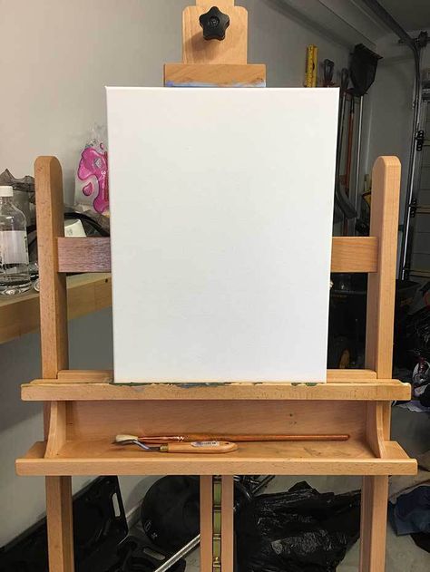 Blank  canvas ready to go Mountains In The Distance, Golden Mean, Paint Portrait, Empty Canvas, Oil Painting For Beginners, Landscape Painting Tutorial, Dark Tree, The Golden Ratio, Queenstown New Zealand