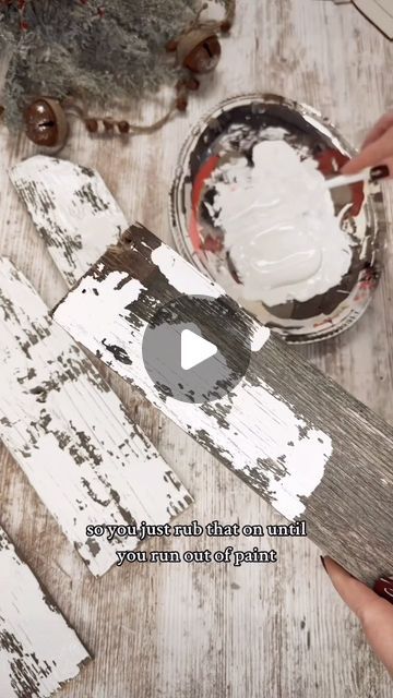 Barefoot&FreckledLLC on Instagram: "Chippy Paint Technique #diy #farmhouse" Painting Techniques, How To Chippy Paint Furniture, Chippy Paint Technique, Chippy Painted Furniture, Chippy Paint, Wood Project, December 13, Diy Farmhouse, Furniture Ideas