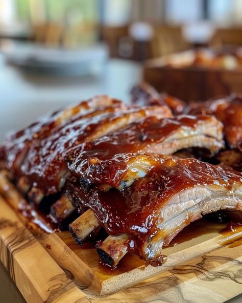 Hands down, the best ribs of your life! Buttery Corn, Best Chicken Wing Recipe, Ribs In Oven, Bbq Recipes Ribs, Proper Tasty, Barbeque Recipes, Baked Ribs, Pork Rib Recipes, Southern Desserts