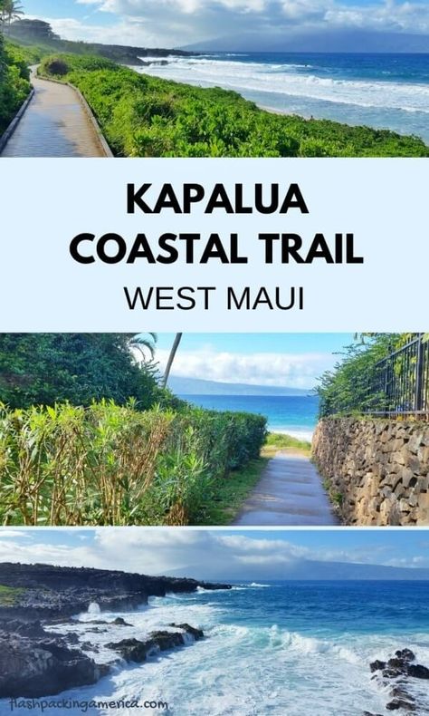 Kapalua Coastal Trail: PICS The best of this Kapalua hike in West Maui 🌴 Hawaii travel blog | Flashpacking America Kapalua Maui, Things To Do In Maui, Maui Hawaii Vacation, Hawaii Pictures, West Maui, Hawaii Photography, Hawaii Honeymoon, Outdoor Vacation, Amazing Views