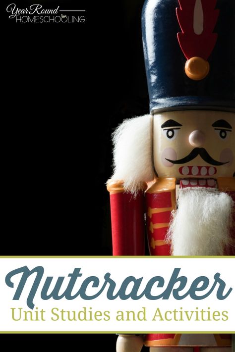 Experience "The Nutcracker" in a whole new way this year with these tips, Unit Studies and Activities. Includes a {FREE} Printable too! :: www.yearroundhomeschooling.com Christmas Learning, Homeschool Inspiration, How To Start Homeschooling, Unit Studies, Christmas Events, Nutcracker Ballet, Christmas School, The Nutcracker, Unit Study