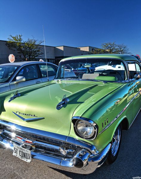 ChadsCapture — 1957 Chevy Bel Air 57 Chevy Bel Air, Vintage Cars 1950s, 1957 Chevy Bel Air, Chevy Classic, Car Things, 1957 Chevy, 57 Chevy, Vintage Muscle Cars, Classic Cars Trucks Hot Rods