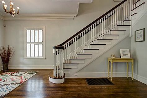 Stunning 1920s Remodel House Tour - 13 1920 House Remodel, 1920 Home Remodel, 1920 House Interior Ideas, Eaton House, 1920 House, 1920 Home, Remodel House, Interior Wall Colors, 1920s House