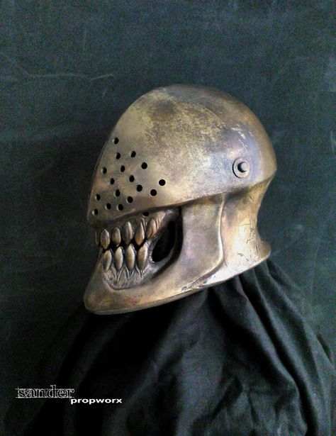 Helmet of the Maw Dnd Helmet, Bone Helmet, Animal Helmet, Horned Helmet, Medieval Helmet, Knight Helmet, Helmet Concept, Medieval Helmets, Accel World