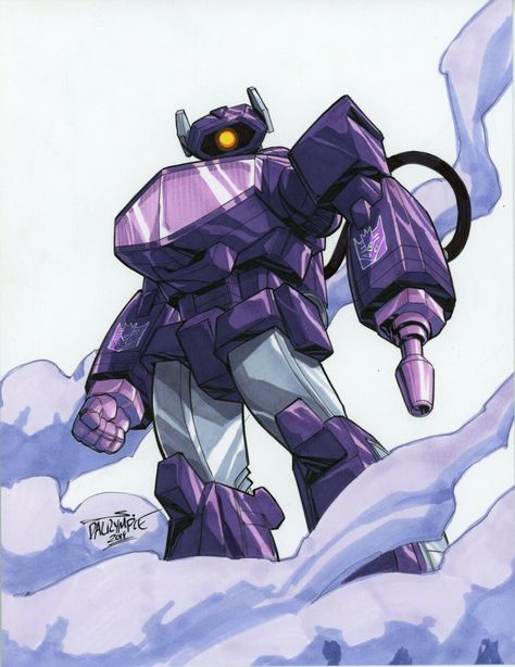 Decepticon Art, Transformers Shockwave, Shockwave Transformers, Scott Dalrymple, Copic Marker Art, Transformers Masterpiece, Transformers Collection, Transformers Decepticons, Transformers Characters