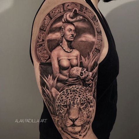 Mayan Moon Goddess, Mayan Goddess Ixchel, Ix Chel Tattoo, Ixchel Goddess Tattoo, Mayan Goddess Tattoo, Ixchel Tattoo, Maya Tattoo Mayan Symbols, Mayan Tattoos For Women, Aztec Goddess Tattoo