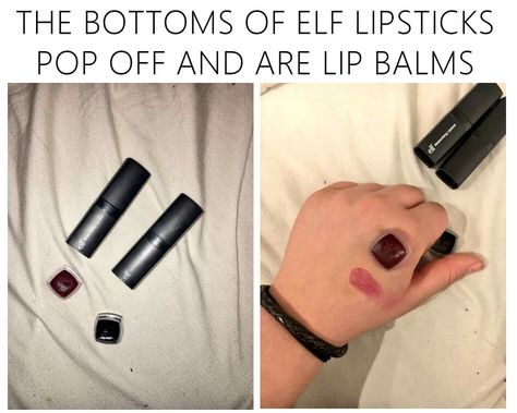 Elf Lipstick, Elf Makeup, I Love Makeup, Lip Balms, Up Girl, Cleaning Tips, Makeup Skin Care, Beauty Secrets, Lipsticks