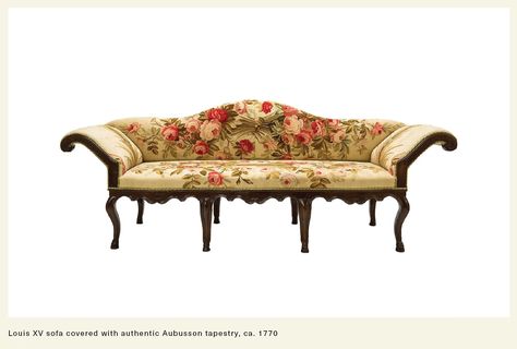 A Guide to Chintz: History, Patterns and Decorating Tips - The Study 1stdibs Sofa, Louis Xv Sofa, Louis Sofa, Antique Couch, Aubusson Tapestry, Walnut Sofa, St Joes, Painted Wardrobe, French Sofa