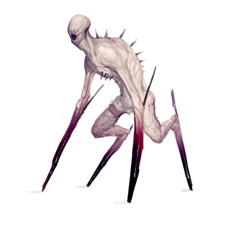 https://www.artstation.com/artwork/08oO4 Nightmare Fuel, Dark Creatures, Creepy Monster, Horror Monsters, 다크 판타지, Alien Concept Art, Monster Concept Art, Creature Drawings, Arte Obscura