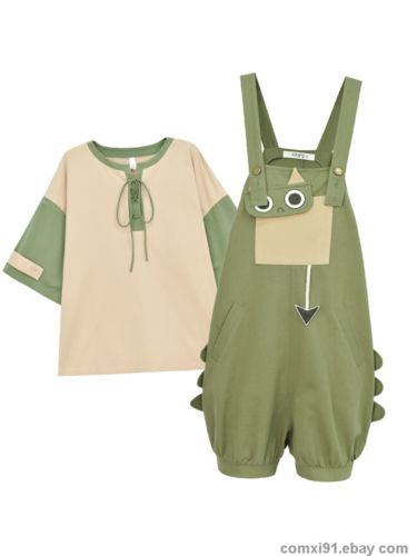 Tokyo Street Fashion, Baby Monster, Kawaii Fashion Outfits, Mori Girl, Swaggy Outfits, Kawaii Clothes, Mode Vintage, Character Outfits, T Shirt And Shorts