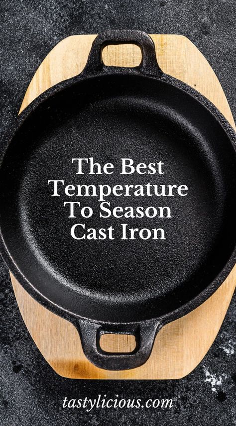 What temperature do you season a cast iron skillet | best temperature to season cast iron | best temperature to season cast iron skillet | at what temperature do you season cast iron | what temperature should you season cast iron Re Season Cast Iron Skillet, Seasoning Cast Iron Dutch Oven, Seasoning A Cast Iron Skillet, Season Cast Iron Pan In Oven, Seasoning Cast Iron Skillet, How To Reseason A Cast Iron Skillet, Reseason Cast Iron Skillet, How To Season A Cast Iron Skillet, Season Cast Iron Pan