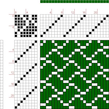 German Pattern, Weaving Patterns Loom, Weaving Patterns Design, Celtic Cross Stitch, Net Weaving, French Knitting, Weaving Drafts, Bead Loom Pattern, Weaving Designs