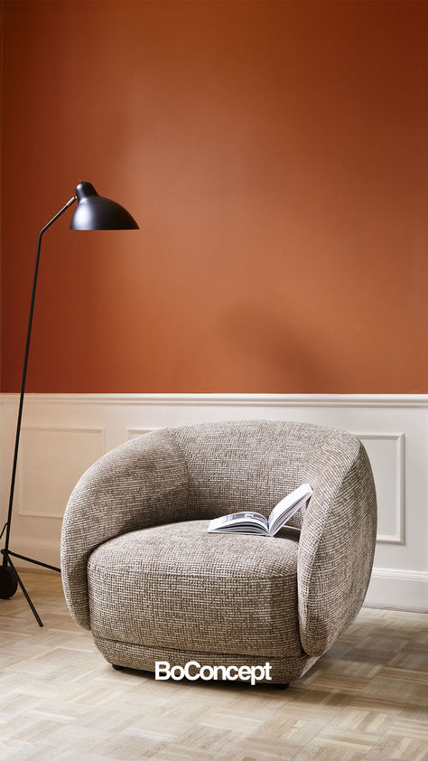 Make yourself at home on cold winter nights in the Bolzano chair. The perfect place to get lost in a good book, this cocooning armchair creates a sense of comfort in any space. Perfectly curved with clean and minimalistic lines, style it with a side table and floor light to create the ultimate cozy reading nook. Find out more about Bolzano at the link below. Reading Chair, Modern Accent Chair, Cozy Reading Nook, Winter Night, Reading Nook, Interior Design Trends, Floor Lights, Organic Shapes, Round Corner