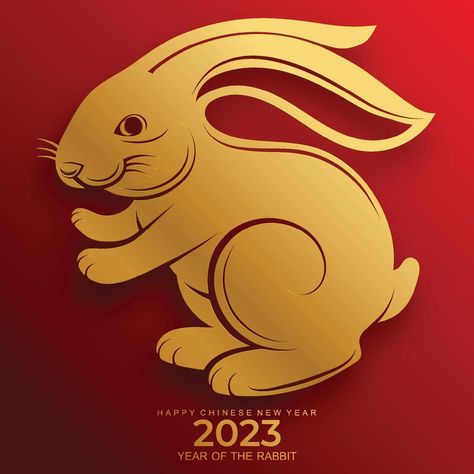 New Year Rabbit 2023, Happy Chinese New Year 2023, 2023 Year Of The Rabbit, Chinese New Year 2023, Rabbit 2023, All About Rabbits, 2023 Year, New Year 2023, Year Of The Rabbit