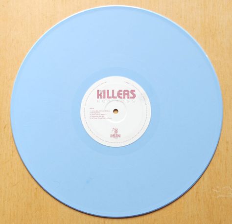 The Killers Vinyl, Blue Record, Vinyl Packaging, Vinyl Aesthetic, Brandon Flowers, The Killers, Record Art, Outdoors Tattoo, Vinyl Cd