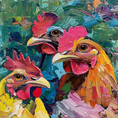 This Digital Drawings & Illustrations item by theartfulplatypus has 2 favorites from Etsy shoppers. Ships from United States. Listed on Jul 11, 2024 Farm Inspired Art, Chicken Paintings, Farm Painting, Impasto Technique, Vibrant Background, Chicken Painting, Beautiful Chickens, Chicken Gifts, Chicken Print