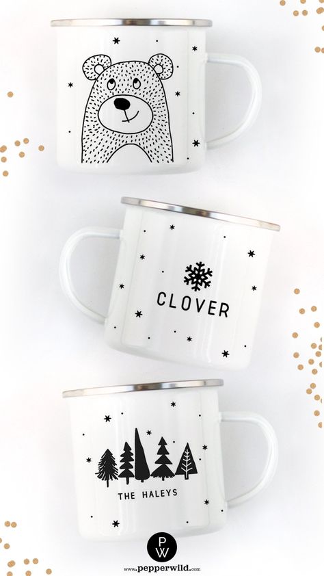 Best Selling Christmas Mugs for Kids 2021 | Pepperwild Christmas Mug Design Ideas, Fun Mugs Designs, Christmas Mug Designs, Christmas Cup Designs, Kids Christmas Mugs, Christmas Mug Ideas, Christmas Mug Gift Ideas, Xmas Mugs, Hot Chocolate Cups