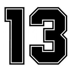 Number 13 In Different Fonts, 13 Font Number, 13 Drawing Number, 13 Tattoo Number Fonts, Number 13 Cake, 13 Tattoo Number Ideas, 13 Font, Number 13 Tattoos, Cursive Numbers