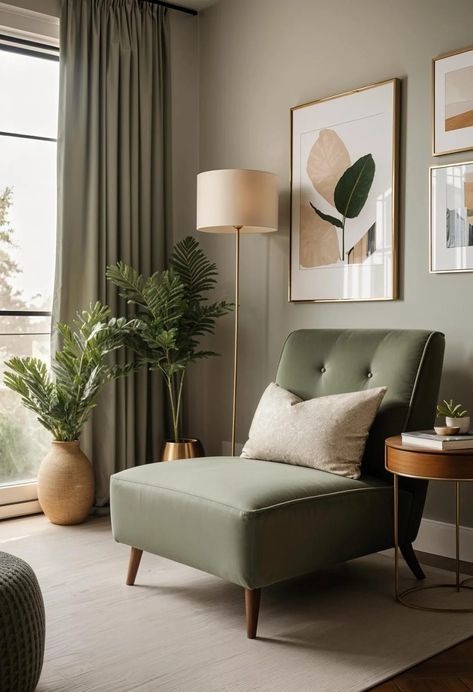 Green Cream Bedroom, Sage Green And Cream Bedroom, Sage Green Dresser, Green And Cream Bedroom, Sensual Bedroom, Cream Bedroom Ideas, Cream Bedroom, Sage Green And Cream, Vintage Sage Green