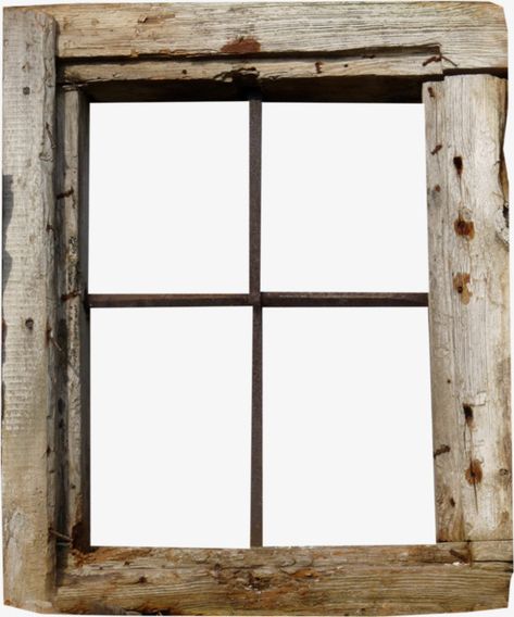 Window Clipart, Old Window Frame, Rustic Window, Vintage Png, Png Aesthetic, Vintage Windows, Old Windows, Print Ideas, Window Frames