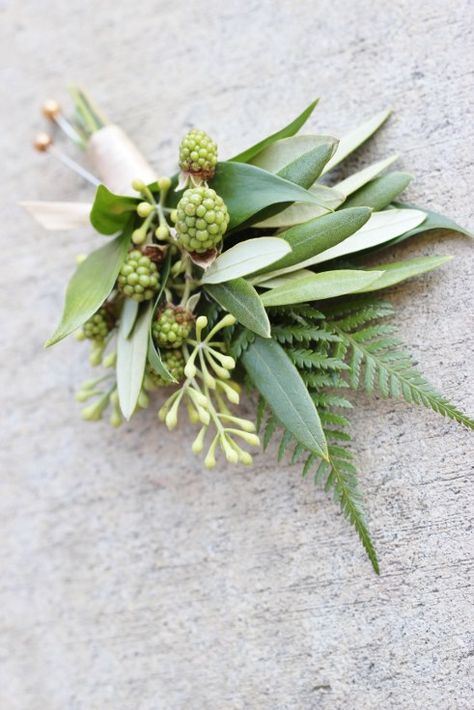 All Green Boutonniere, All Greenery Boutonniere, Green White Boutonniere, Leafy Boutonniere, Botanical Boutonniere, Foliage Buttonhole, Foliage Boutonniere, Greenery Corsage, Greenery Boutonniere