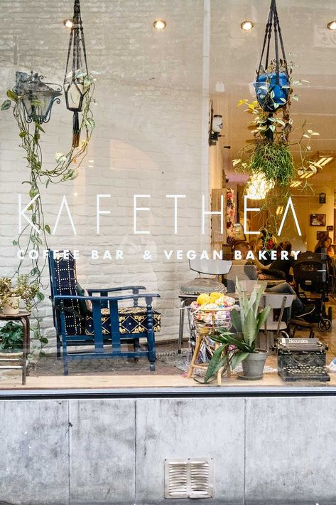 15 Amazing Food & Shopping Hotspots in Maastricht | Urban Pixxels Vegan Bakery Shop, Travel Netherlands, Cafe Interiors, Unique Cafe, Coffee Bike, Cosy Interior, Vegan Bakery, Townhouse Designs, Food Spot