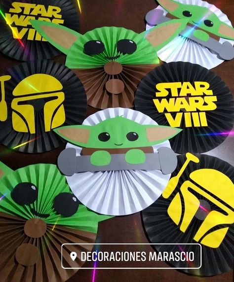 Decoracion Star Wars, Star Wars Baby Shower, Star Wars Crafts, Star Wars Decor, Star Wars Christmas, Star Wars Birthday, Trunk Or Treat, Star Wars Baby, Star Wars Universe