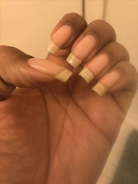 Ongles naturel Natural Gel Nails, Long Natural Nails, Natural Nail Designs, Tout Rose, Wedding Nails French, Creative Nail Designs, Nail Growth, Nails Only, Strong Nails