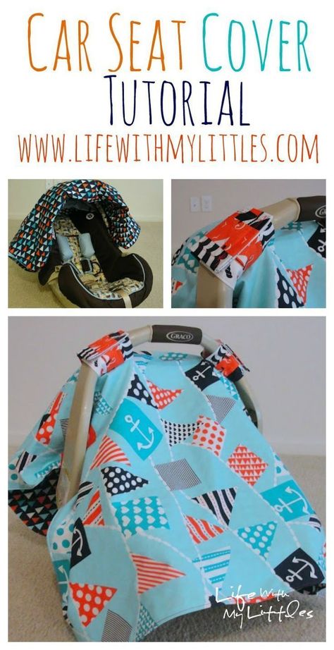 Baby Sewing Projects, Beginner Sewing Projects Easy, Baby Projects, Baby Diy, Creation Couture, Car Seat Cover, Sewing Projects For Beginners, Easy Sewing Projects, Diy Couture