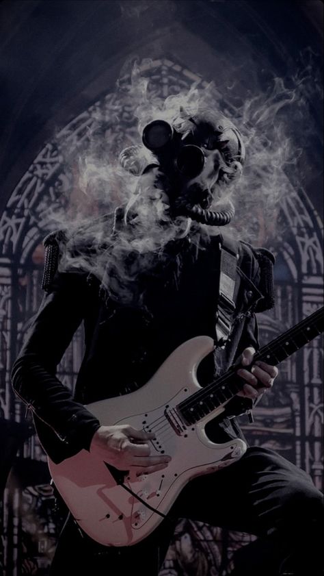 Guitar, Dewdrop Ghoul, Follow Me, Ghost, Mask, Band