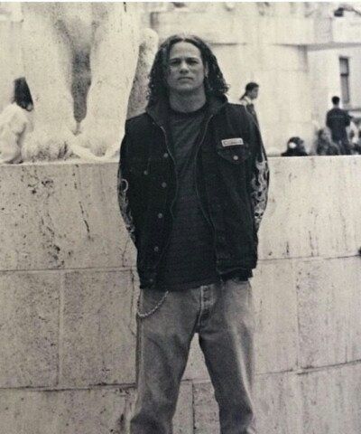 Holy Shit, David LaBrava with long hair! I had to really look at his face, before recognizing him. ks😜🚲 Charlie Sons Of Anarchy, Sons Of Anarchy Quotes, Mayan Mc, David Labrava, Happy Lowman, Reign Quotes, Anarchy Quotes, Kim Coates, Theo Rossi