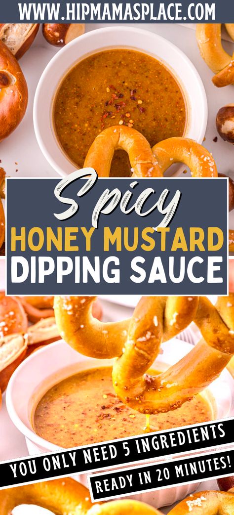 Oktoberfest Mustard Recipe, Soft Pretzel Dipping Sauce Honey Mustard, Kielbasa Dipping Sauce, Spicy Mustard Dip, Spicy Mustard Pretzel Dip, Honey Mustard Dip For Pretzels, German Dipping Sauce, Mustard Sauce For Sausage, Honey Mustard Dipping Sauce For Pretzels