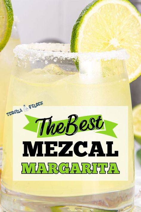 the best mezcal margarita recipe Mezcal Margarita Recipe, Margarita Simple Syrup, Creamy Baked Mac And Cheese Recipe, Mezcal Margarita, Baked Mac And Cheese Recipe, Mezcal Cocktails, Margarita On The Rocks, Recipes Authentic, Mac Cheese Recipes