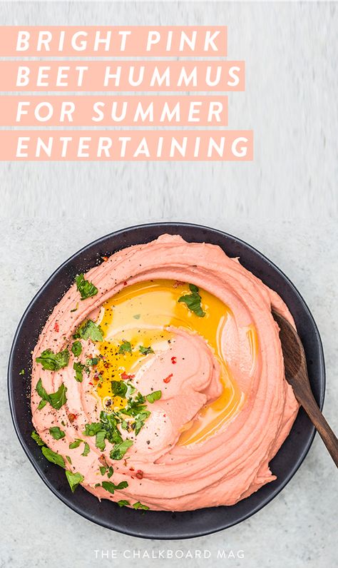 Beet Hummus Recipe, Beet Hummus, Homemade Cooking, Hummus Recipe, Snacks Für Party, Idee Pasto Sano, Recipes Homemade, Cooking Skills, Beautiful Dishes