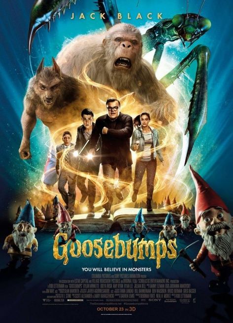 Goosebumps Film, Goosebumps 2015, Tam Film, Crimson Peak, Real Monsters, Film Horror, 2015 Movies, 웃긴 사진, Memphis Grizzlies