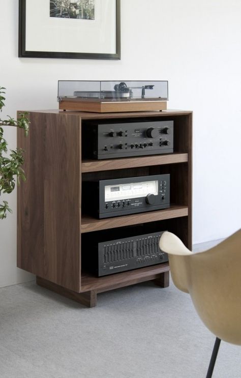 Audio Furniture Audio Racks And Cabinets - Foter Lp Regal, Audio Furniture, Hifi Rack, Hifi Furniture, Audio Cabinet, Album Storage, Stereo Cabinet, Multi Room Audio, Audio Rack