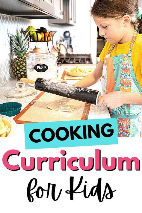 Cooking Lesson Plans, Kids Cooking Lessons, Kids Cooking Activities, Preschool Cooking, Cooking In The Classroom, Kid Chef, Kids Cookbook, Garden Cooking, Kids Cooking Recipes