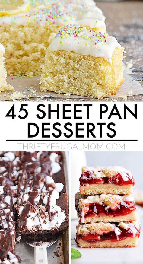 Sheet Desserts, Pan Desserts, Romantic Desserts, Dessert Smoothie, Single Serve Desserts, Boozy Desserts, Dessert For Two, Baking Basics, Easy Summer Desserts