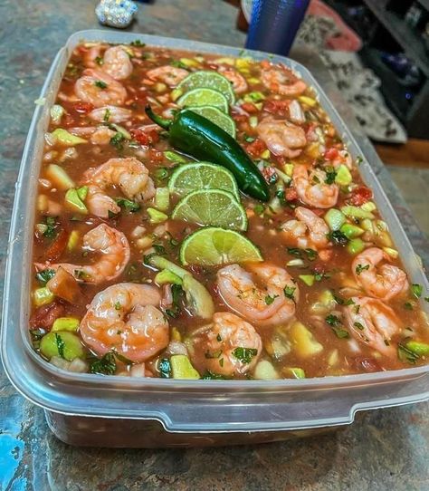 Shrimp Cocktail Recipe, Mexican Shrimp Cocktail, Cocktail Shrimp Recipes, Mexican Shrimp, Ceviche Recipe, Shrimp Cocktail, Mexican Food Recipes Authentic, Recipes Vegetarian, Mexican Dishes