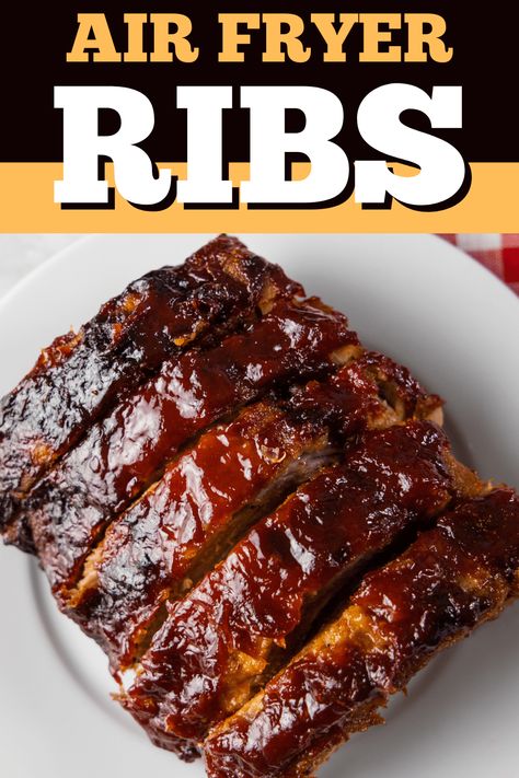 Ribs Recipe Air Fryer, Airfryer Meals, Air Fryer Ribs, Air Fryer Recipes Ribs, Air Fryer Recipes Pork, Recipe Air Fryer, Air Fryer Recipes Dessert, New Air Fryer Recipes, Air Fryer Recipes Snacks