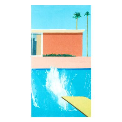 Hockney A Bigger Splash beach towel David Hockney Pool, David Hockney Paintings, David Hockney Art, A Bigger Splash, Contemporary Art Photography, Gallery Frames, Art Exhibition Posters, David Hockney, Art Prints For Sale