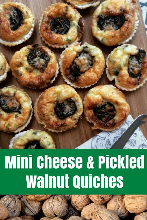 Pickled Walnuts, Foraging Recipes, Cheese Quiche, Walnut Recipes, Recipe Using, Christmas Is, Yummy Dinners, Cheese Board, Food Blogger