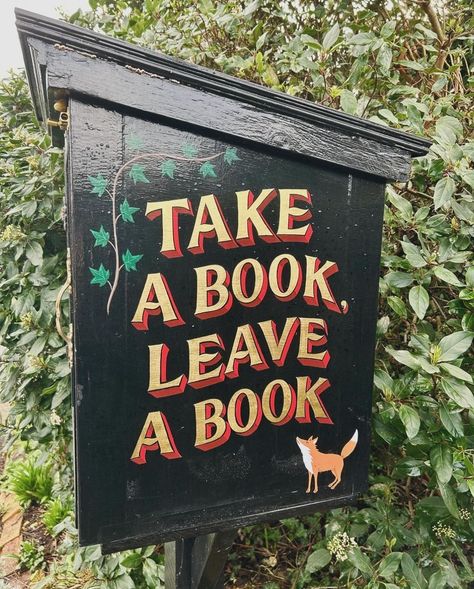 Little Free Library (@littlefreelibrary) • Instagram photos and videos Leave A Book Take A Book, Book Lending Library, Mini Free Library, Book Swap Library, Take One Leave One Library, Take A Book Leave A Book Library, Take A Book Leave A Book Sign, Tiny Free Library, Take A Book Leave A Book Diy