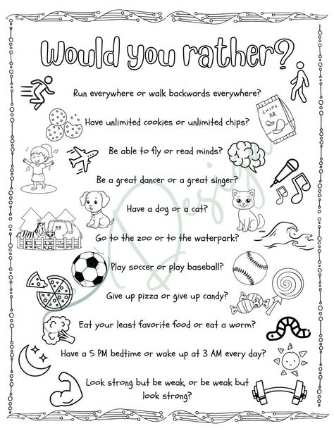 Get your kids excited for back to school with this fun coloring page! They'll have to choose between their favorite things, like pencils or crayons, backpacks or lunchboxes. It's a great way to get them thinking about the new year.  #GetToKnowYouColoringSheet #SchoolAgeWritingActivities #GetToKnowYouElementaryActivities #IceBreakersFor2ndGrade Activities In Classroom Ideas, School Age Writing Activities, Fun Worksheets For Elementary Students, Get To Know Me Classroom Activities, Get To Know Your Students Questions, Summer Would You Rather For Kids, This Or That Printable, Interactive Worksheets For Kids, This Or That Worksheet