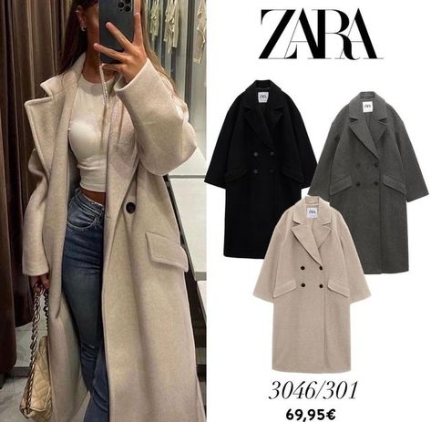 Zara Coats Women, Zara Oversized Coat, Oversized Coat Outfit, Beige Coat Outfit, Beige Trench Coat Outfit, Trench Coat Outfit Winter, Mantel Outfit, Long Coat Outfit, Oversize Coat