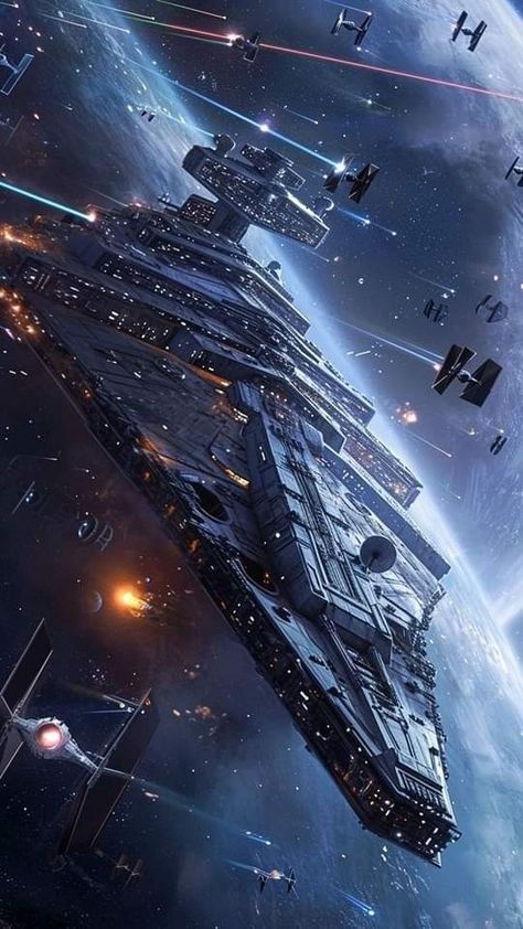 Star Wars Ships Wallpaper, Star Wars Battle, Battle Art, Star Wars Background, Star Wars Spaceships, Space Ship Concept Art, Star Wars Vehicles, Star Wars Ahsoka, Space Battles